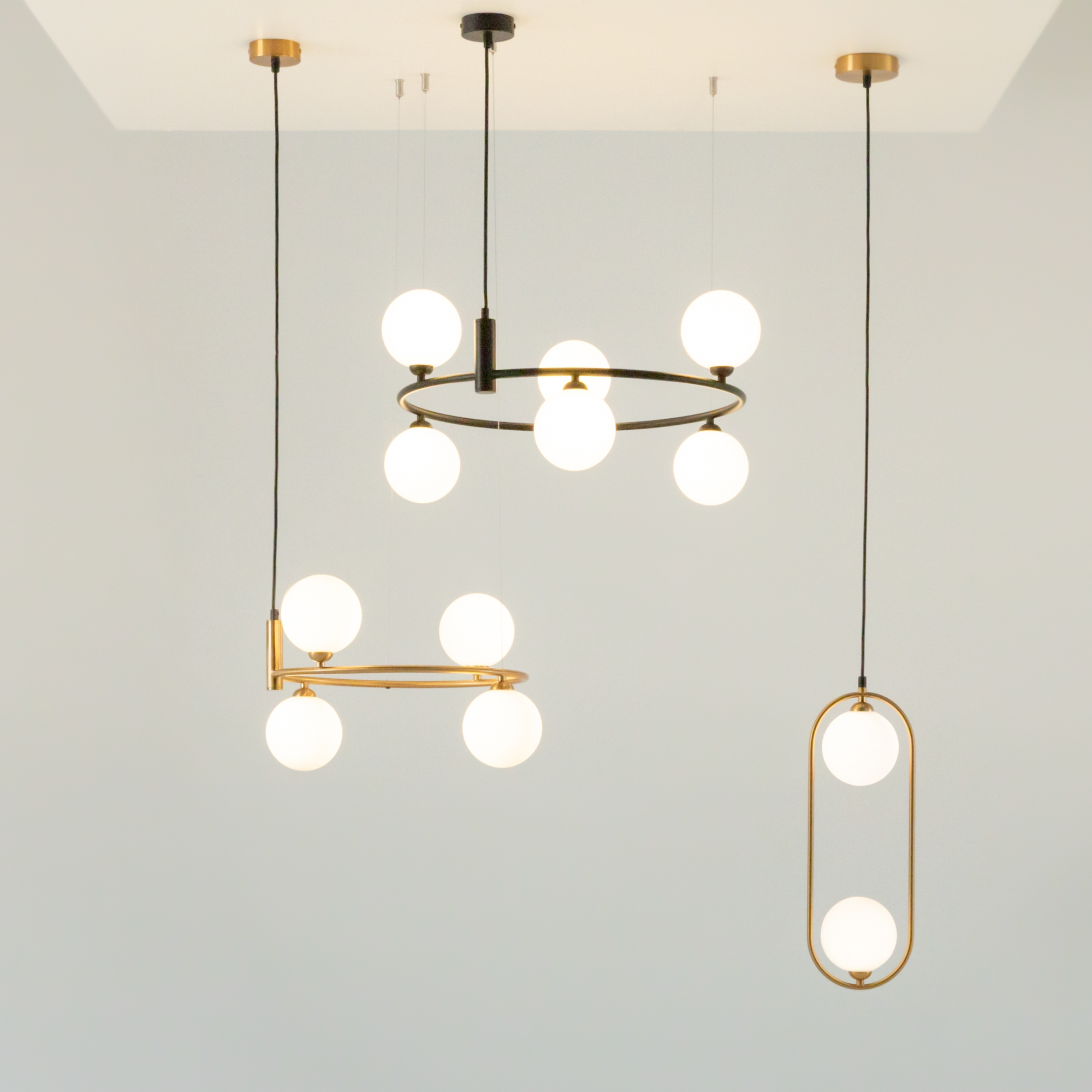 картинка Подвесной светильник Maytoni MOD013PL-04BS1