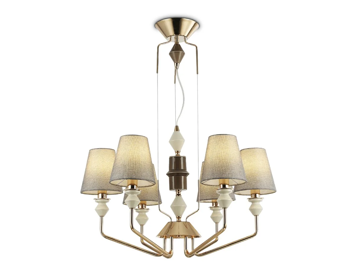 картинка Подвесная люстра с абажурами LH75401