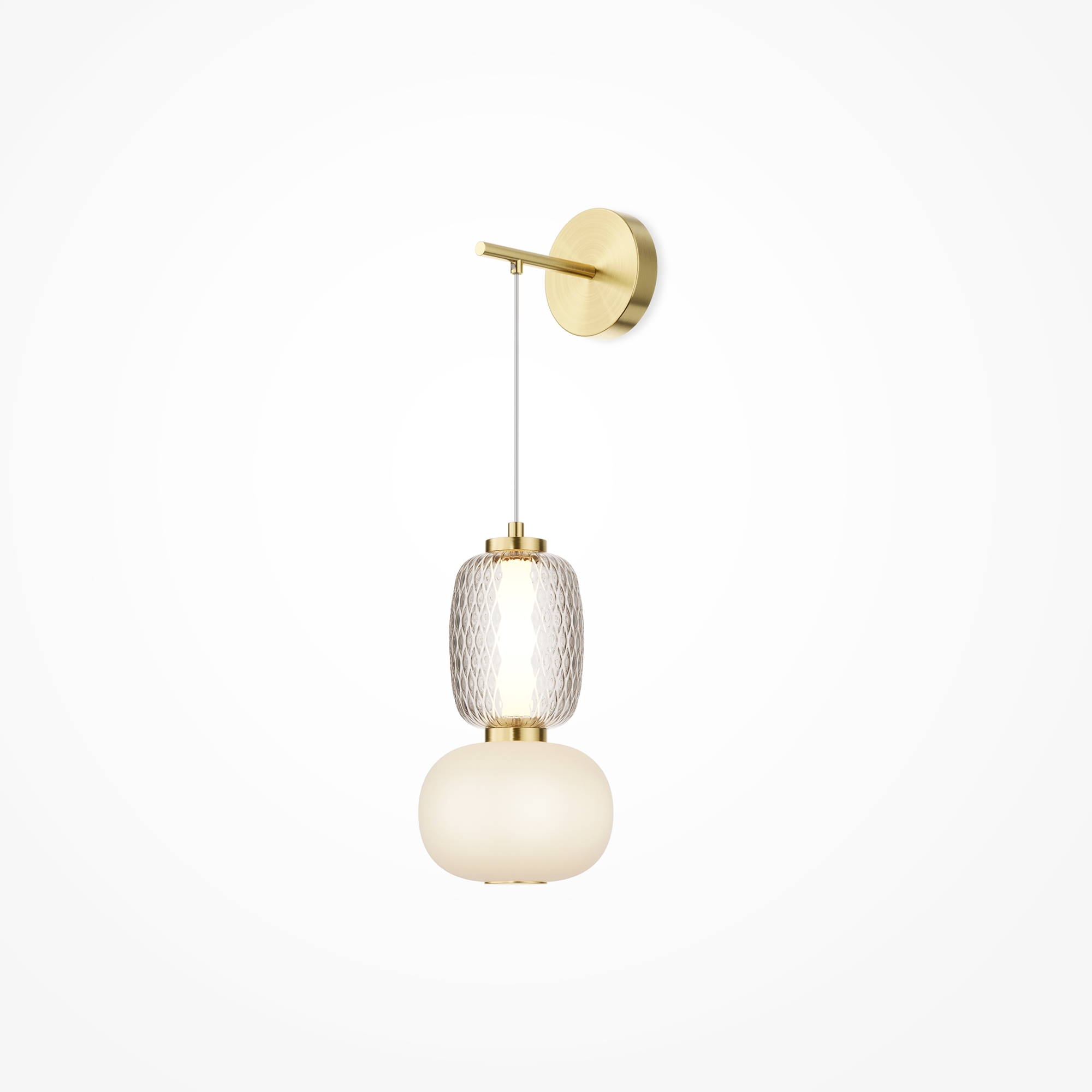 картинка Настенный светильник (бра) Maytoni MOD267WL-L18G3K