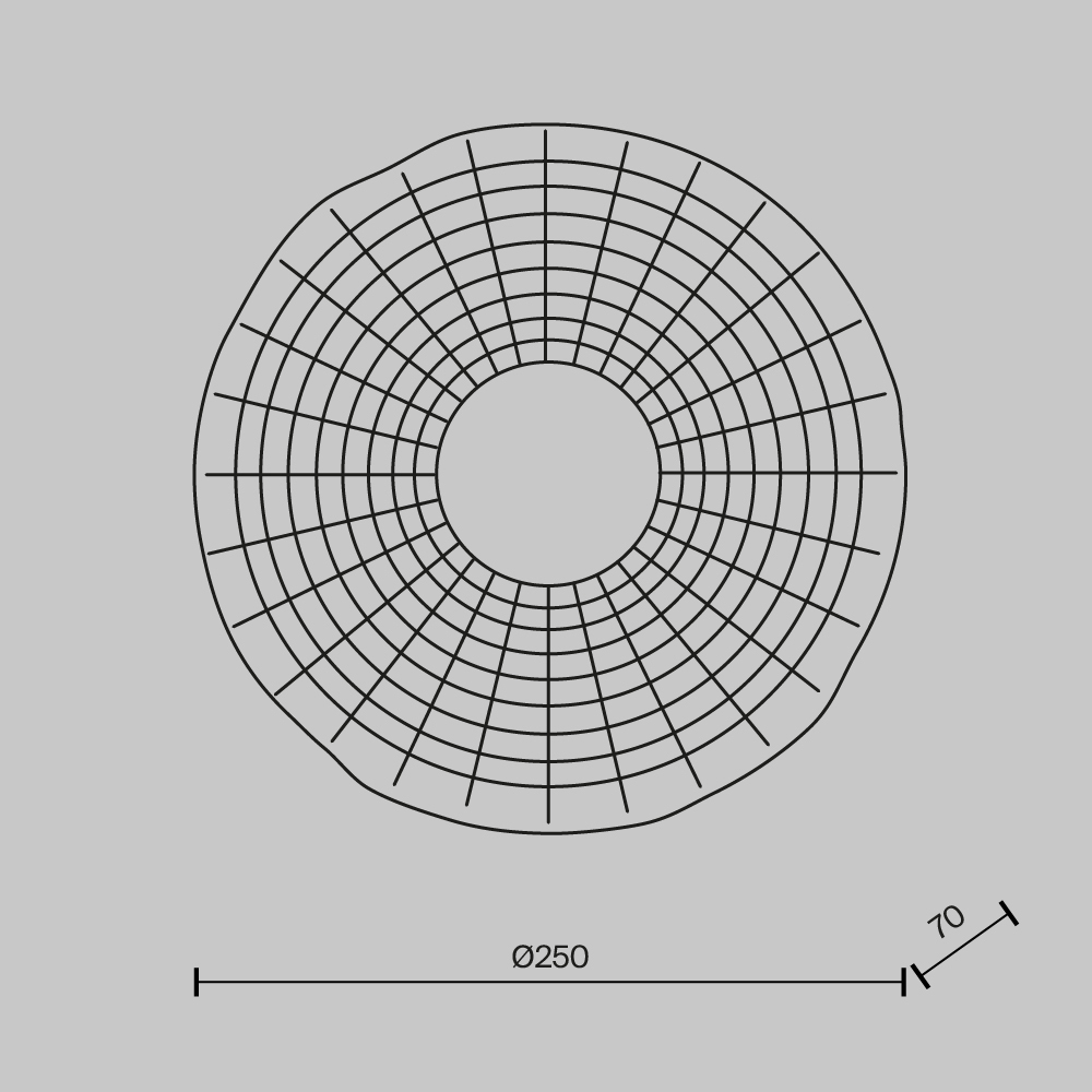 картинка Настенный светильник (бра) Maytoni MOD343WL-L5BS3K3