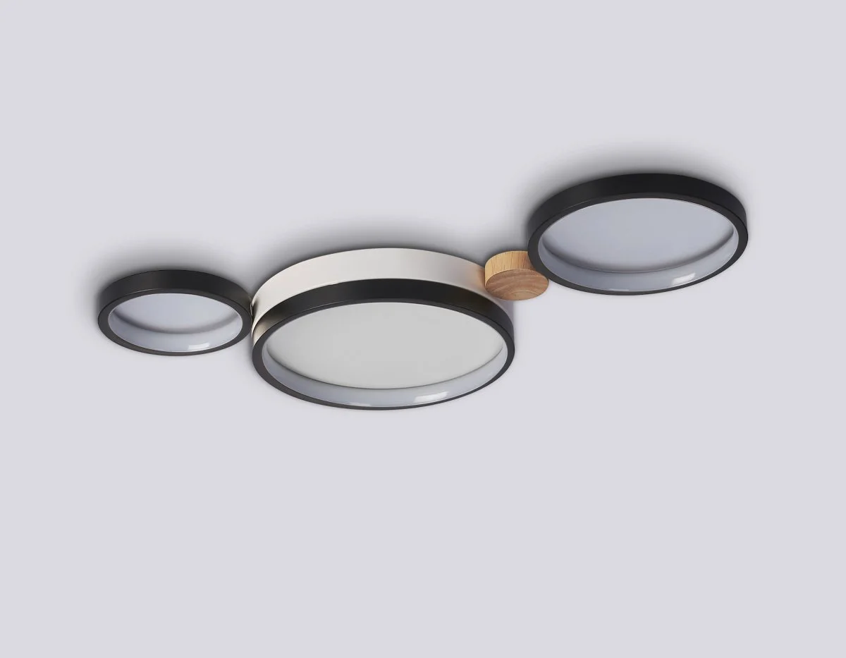 картинка Настенно-потолочный светодиодный светильник с пультом