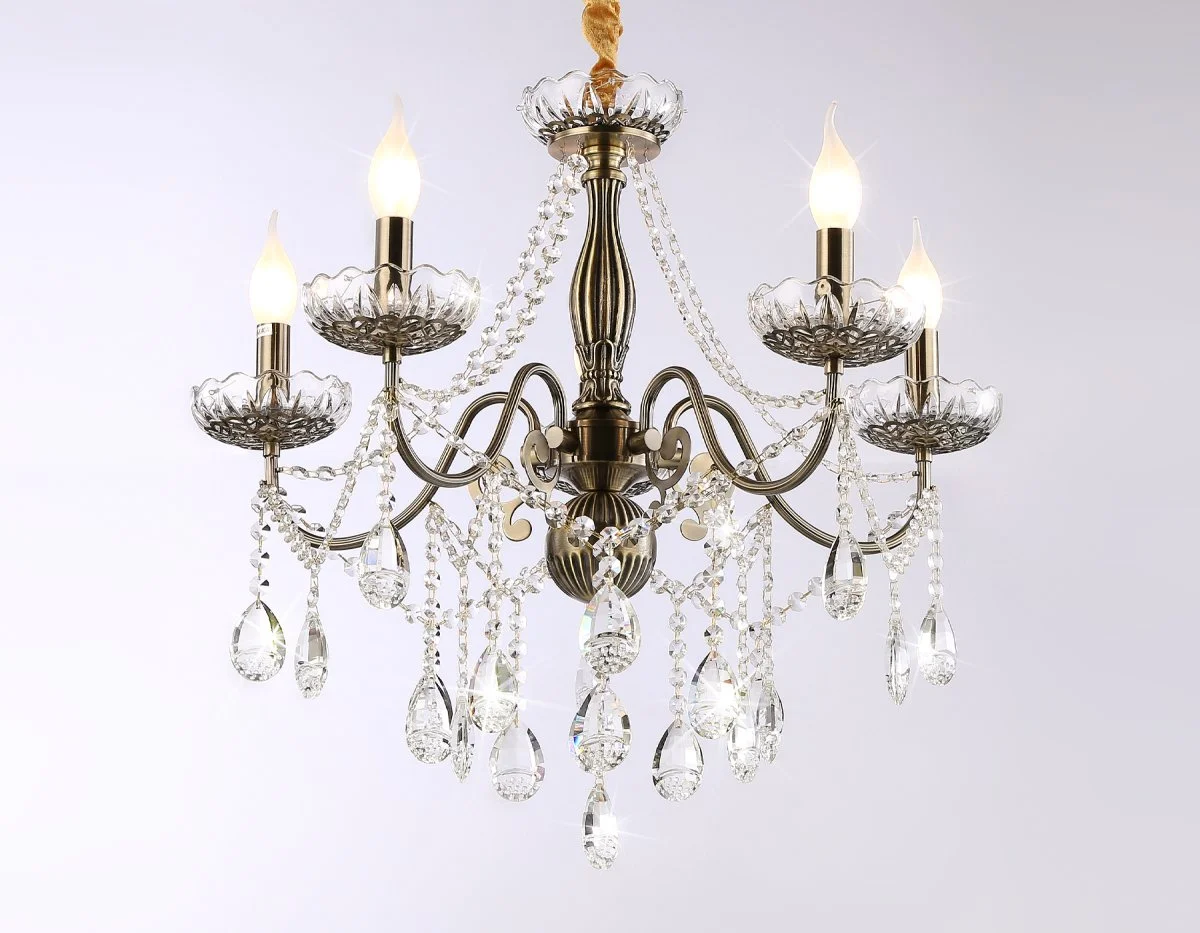 картинка Подвесная классическая люстра с хрусталем TR4949