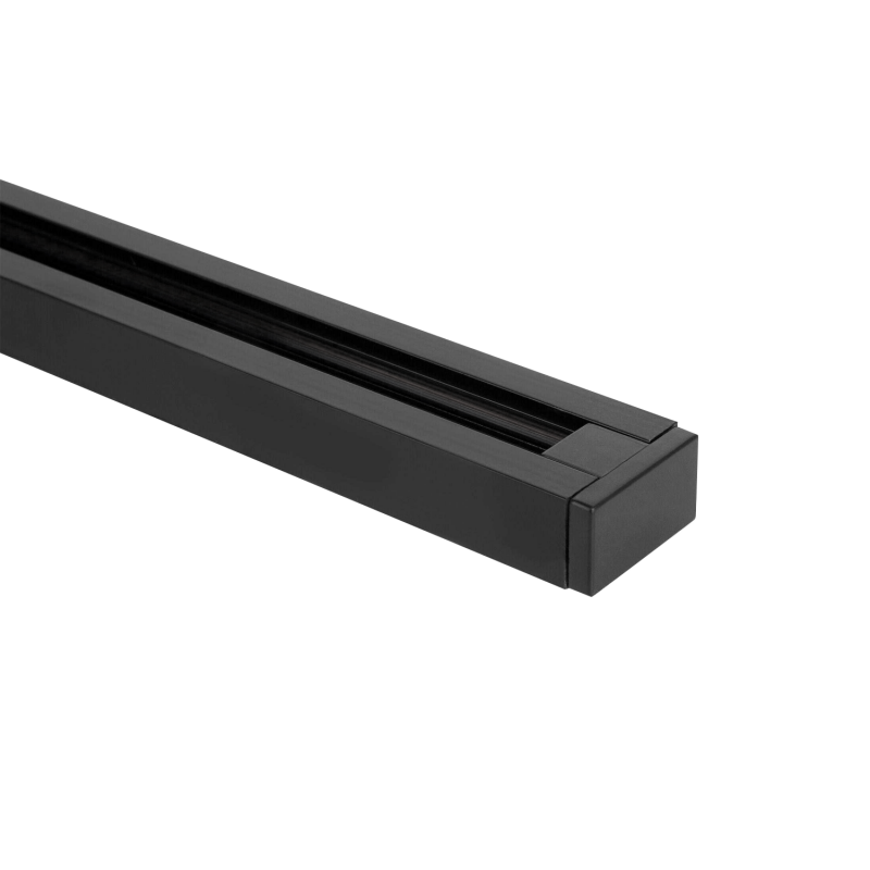 картинка Шинопровод SB2000-BL однофазный накладной с вводом питания 2000x35x16мм черный IN HOME