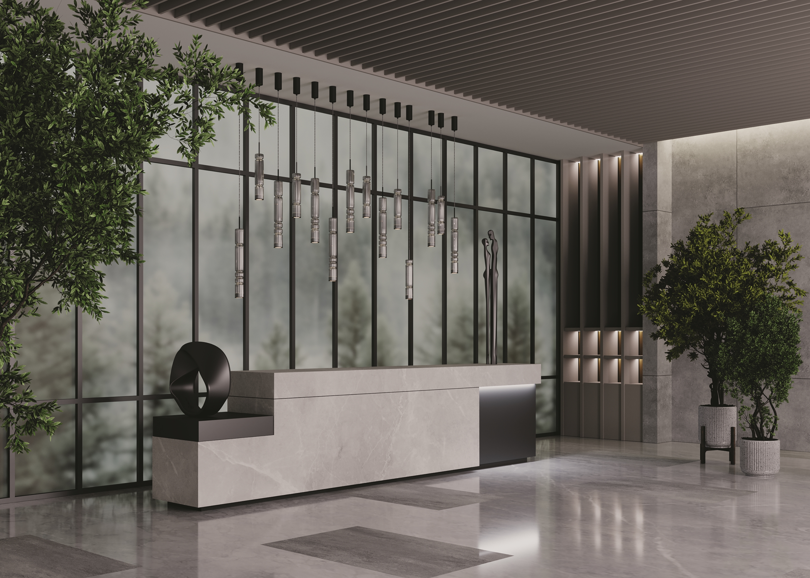 картинка Подвесной светильник Maytoni MOD272PL-L12B3K