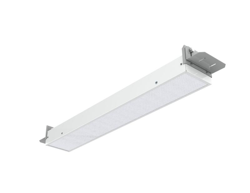 картинка Светильник светодиодный TLGM02 CL ECP EM1 21880 18Вт 1800лм 4000К IP44 643х100х50мм встраив. рассеив. призма с БАП постоянного действия 1кл. cos фи >/=0.95 УХЛ4 Technolux 22542