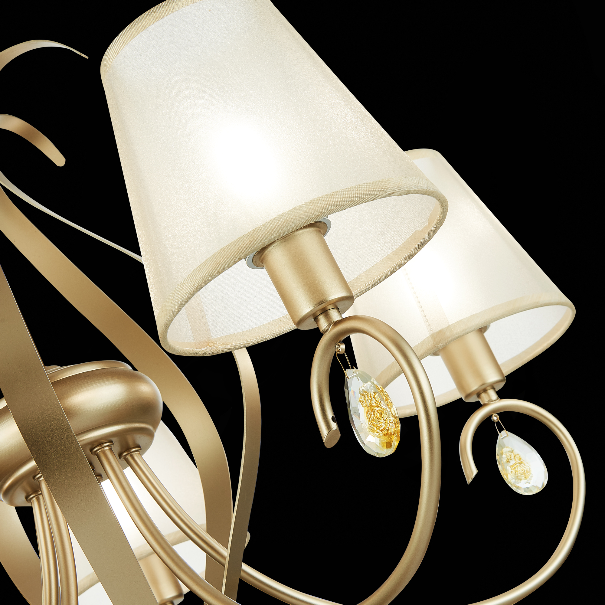 картинка SLE111403-05 Светильник подвесной Шампань/Шампань E14 5*40W