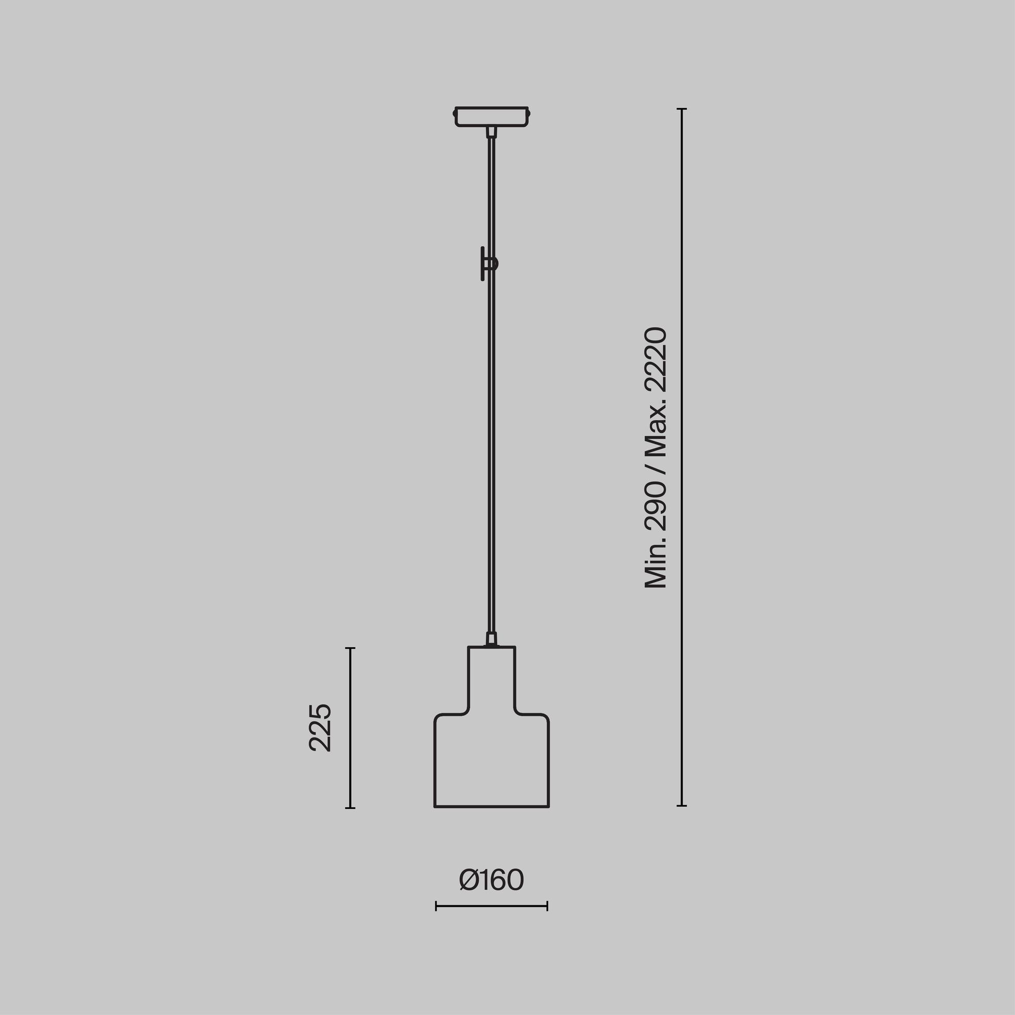 картинка Подвесной светильник Maytoni T439-PL-01-GR