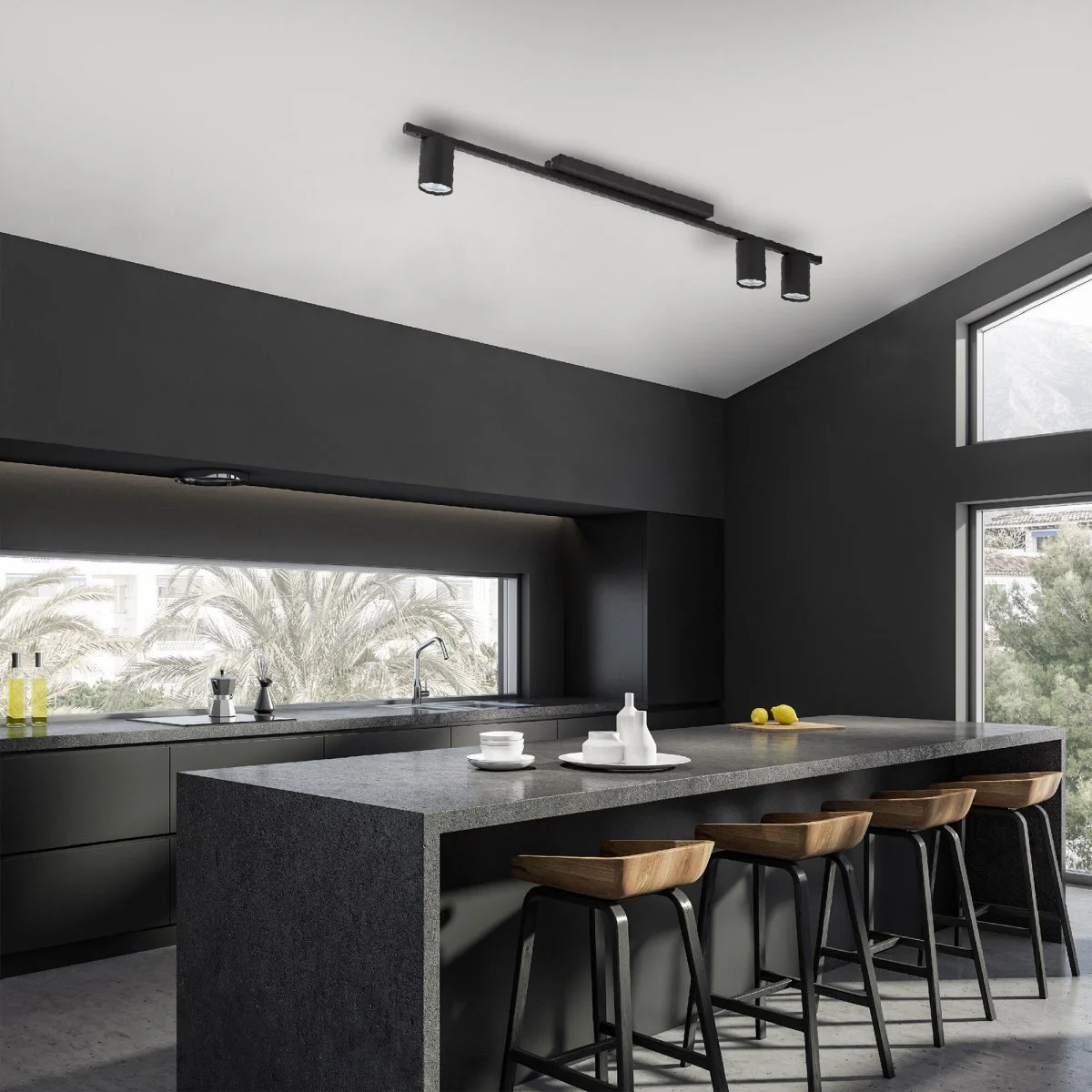 картинка Потолочный светильник 4565 Logan Black