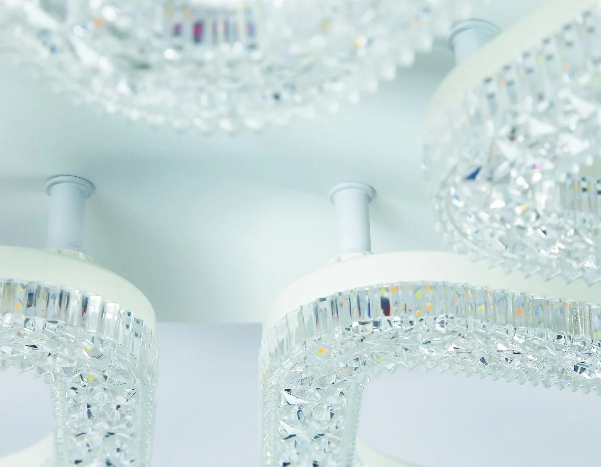 картинка Потолочный светодиодный светильник с RGB подсветкой и пультом