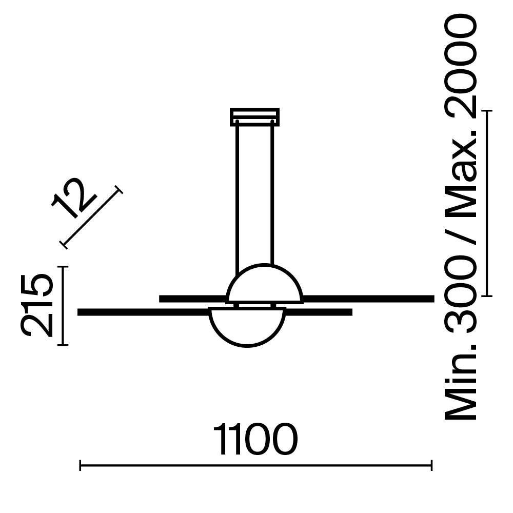 картинка Подвесной светильник Maytoni MOD179PL-L26BS4K