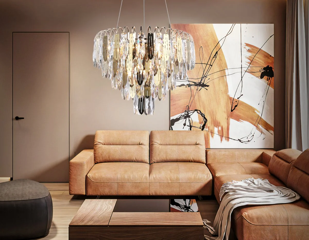 картинка Подвесная люстра с хрусталем TR5256