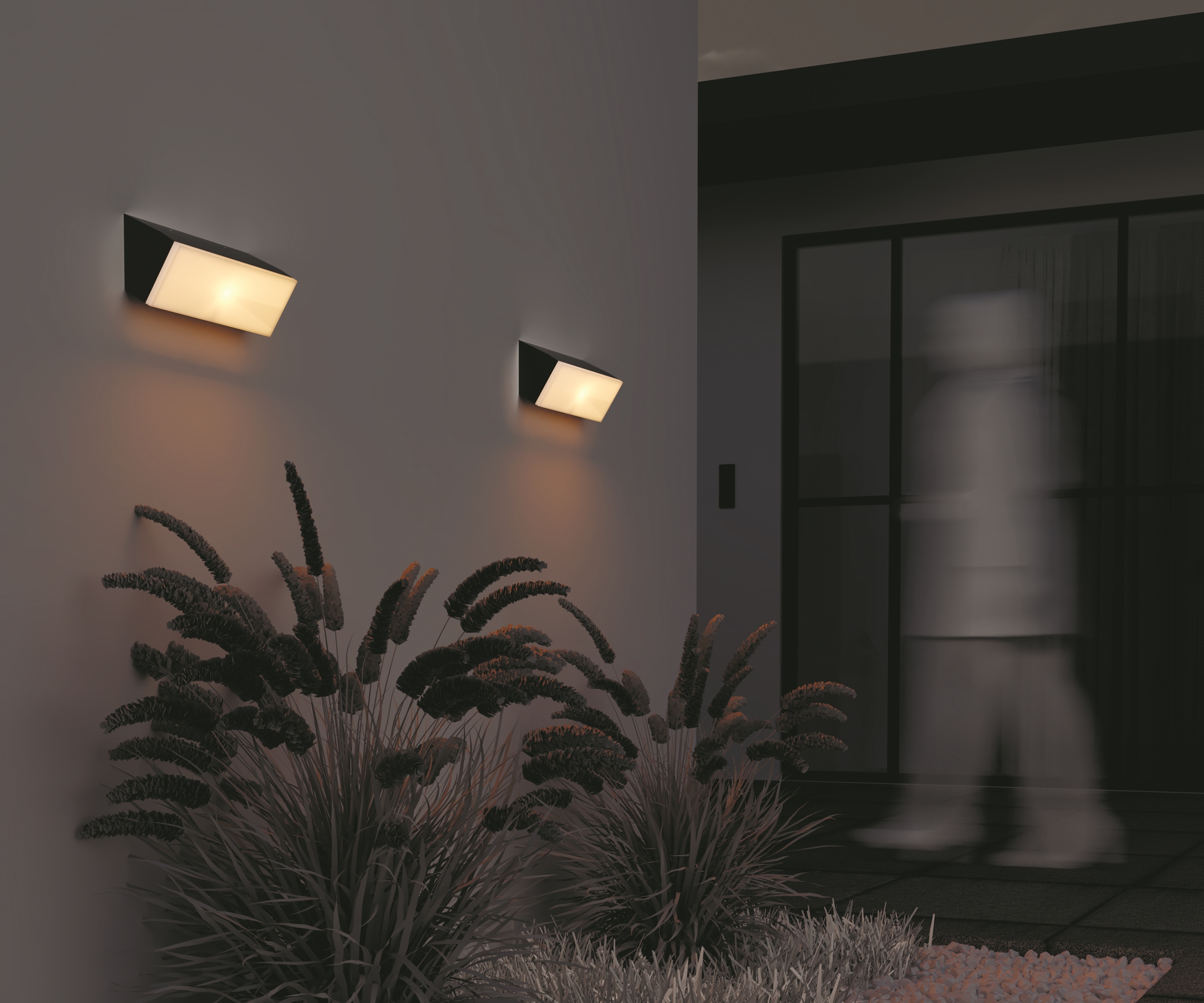 картинка Настенный светильник (бра) Outdoor O436WL-L20GF3K