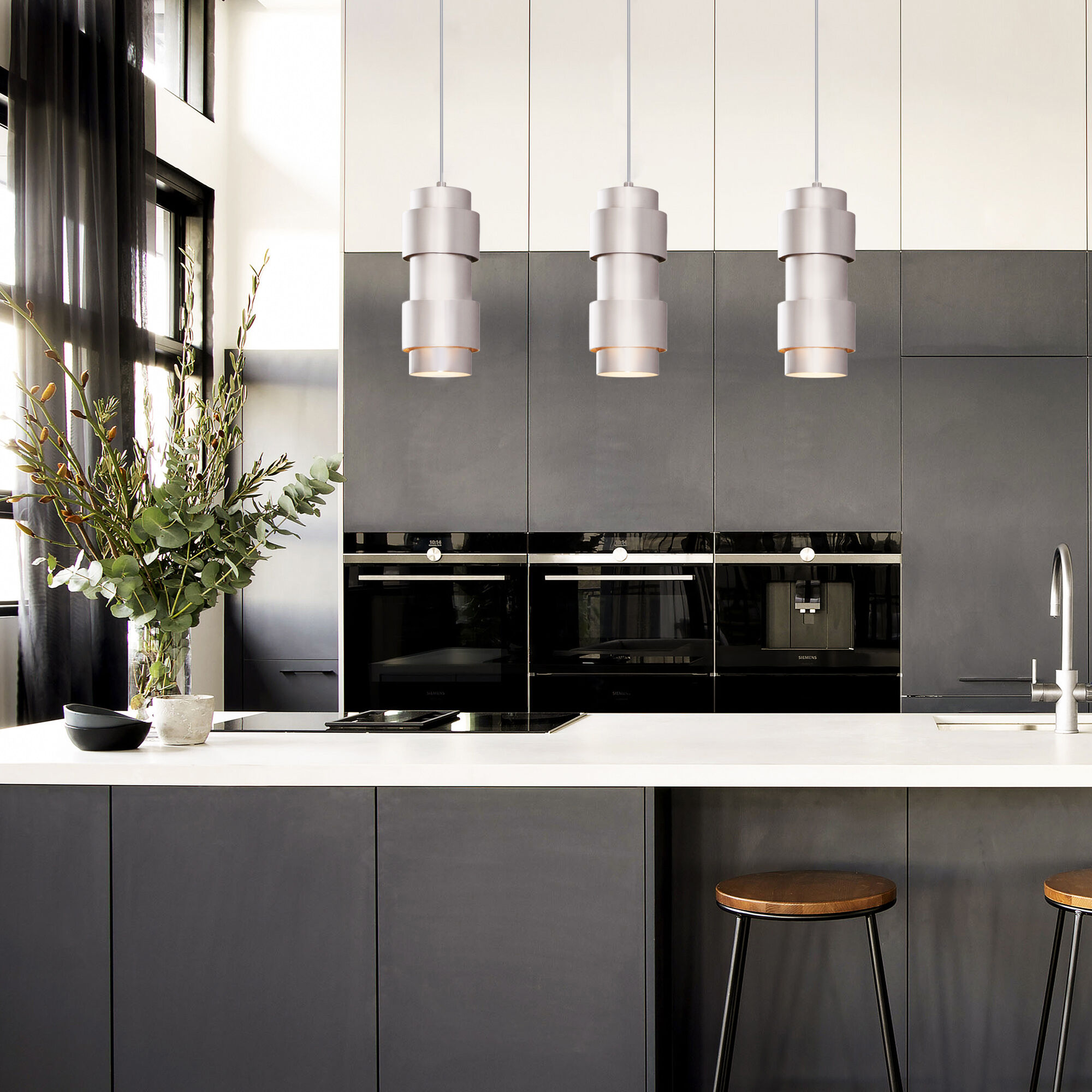 картинка Подвесной светильник 50235/1 никель