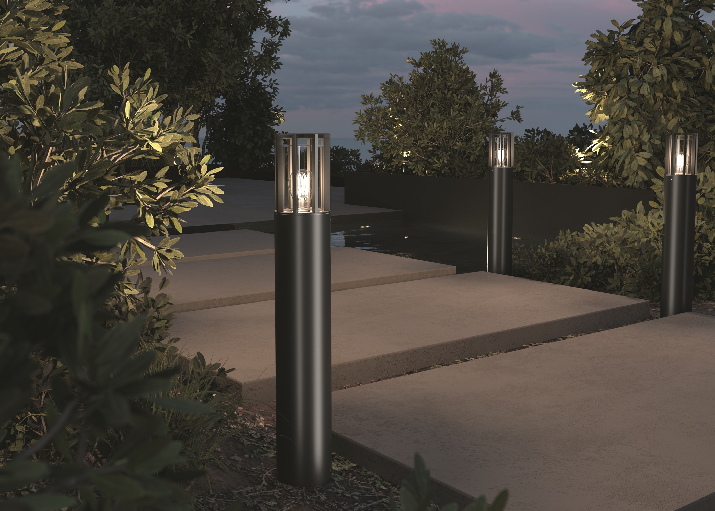 картинка Ландшафтный светильник Outdoor O453FL-01GF