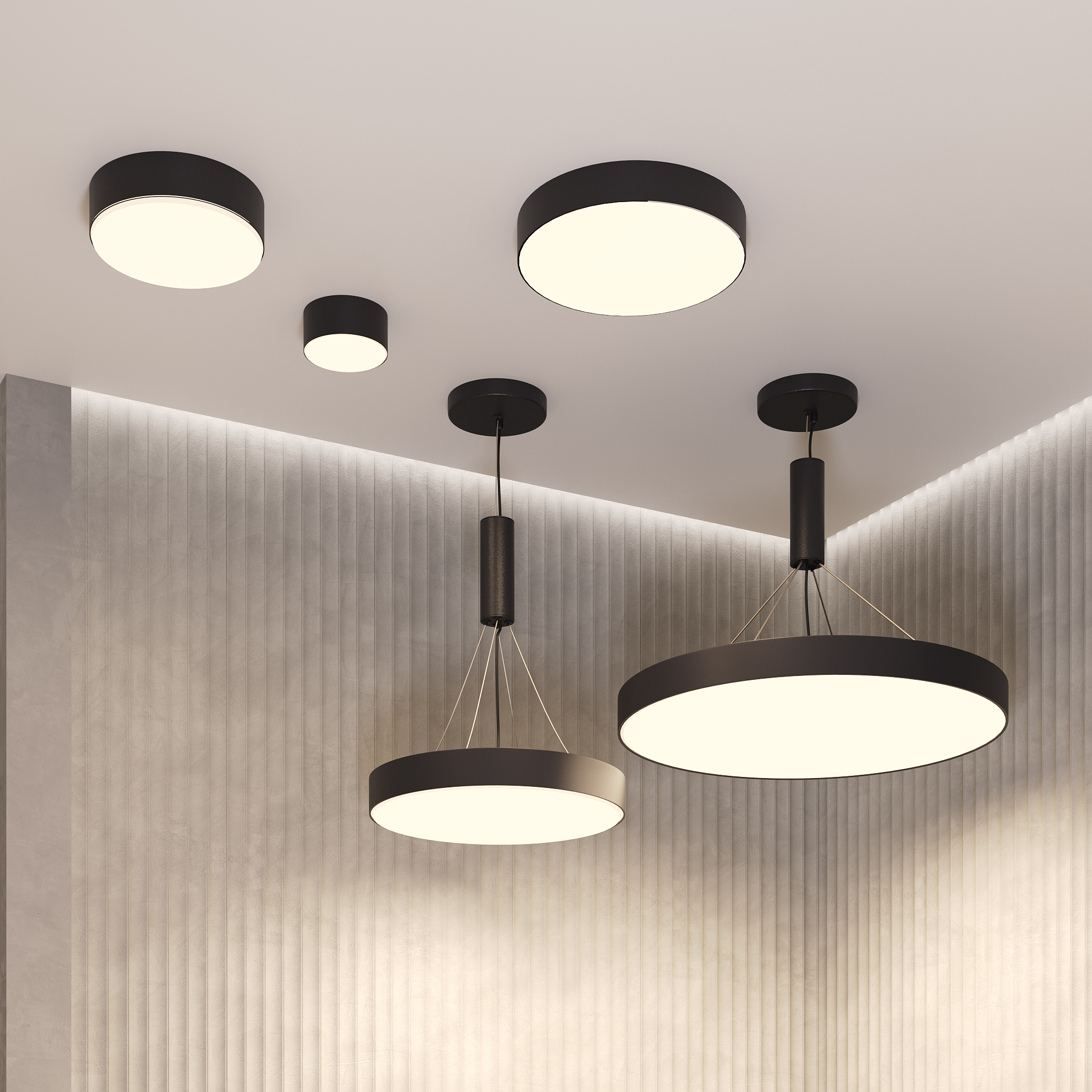 картинка Потолочный светильник Technical C032CL-36W4K-RD-B