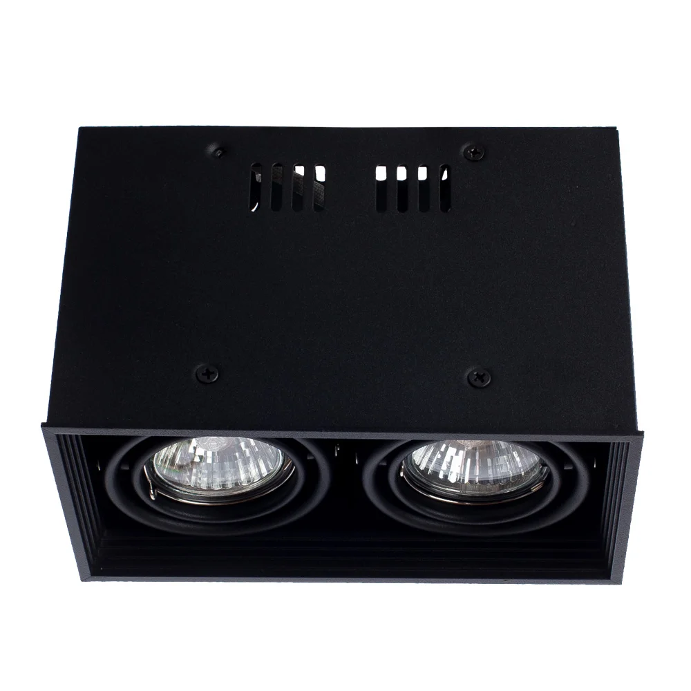 картинка Точечный накладной светильник Arte Lamp CARDANI PICCOLO A5942PL-2BK