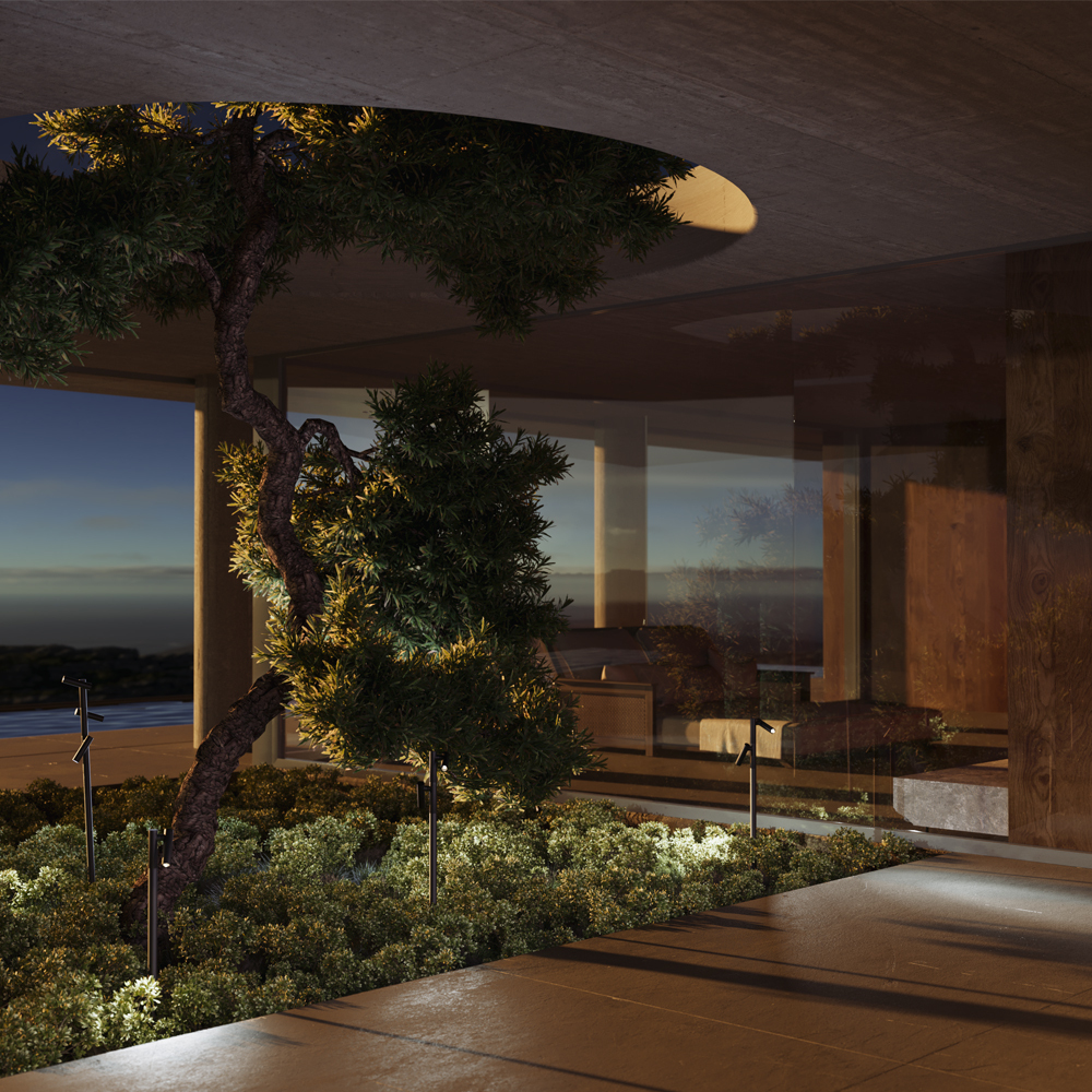 картинка Ландшафтный светильник Outdoor O494FL-L20B3K