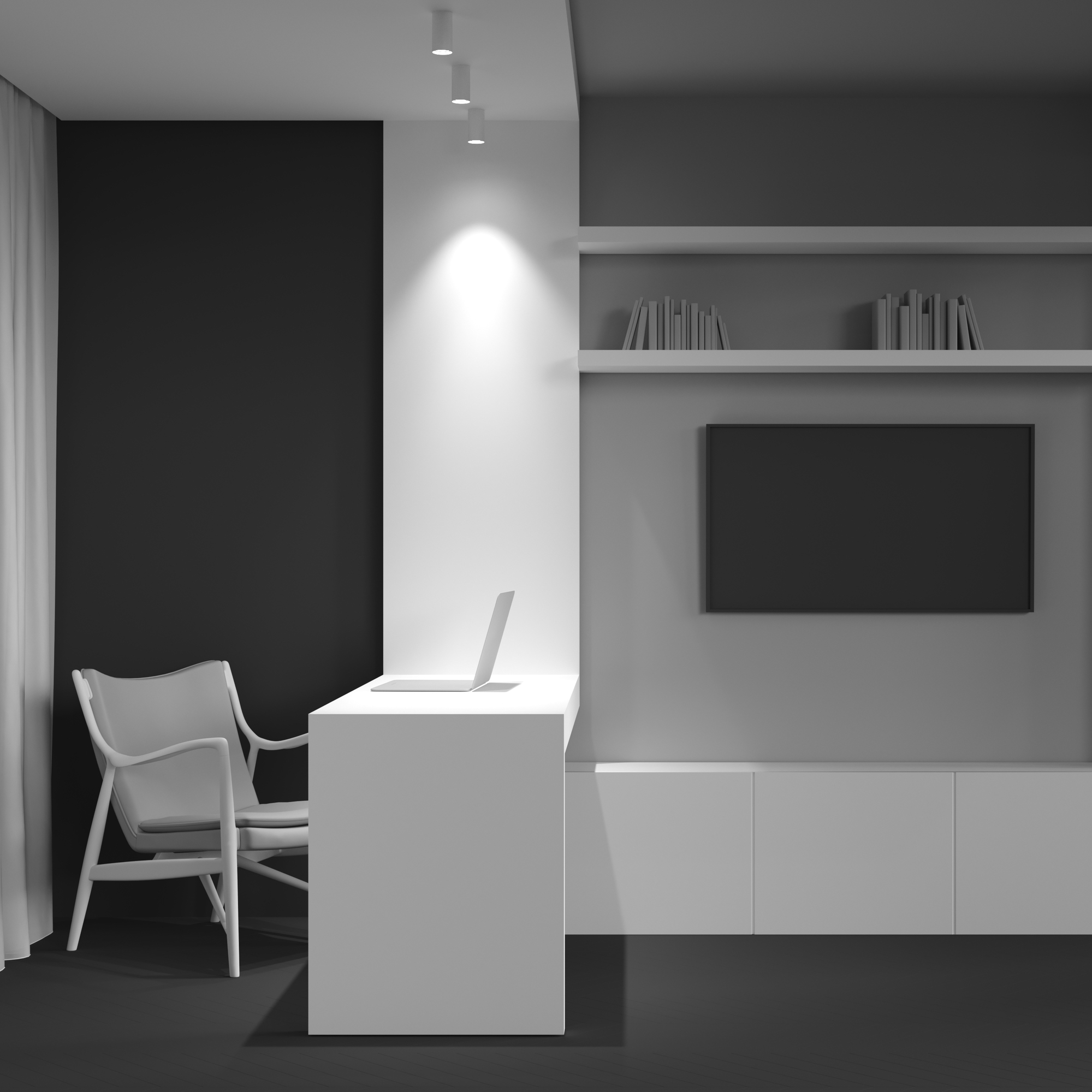 картинка Потолочный светильник Technical C052CL-01W