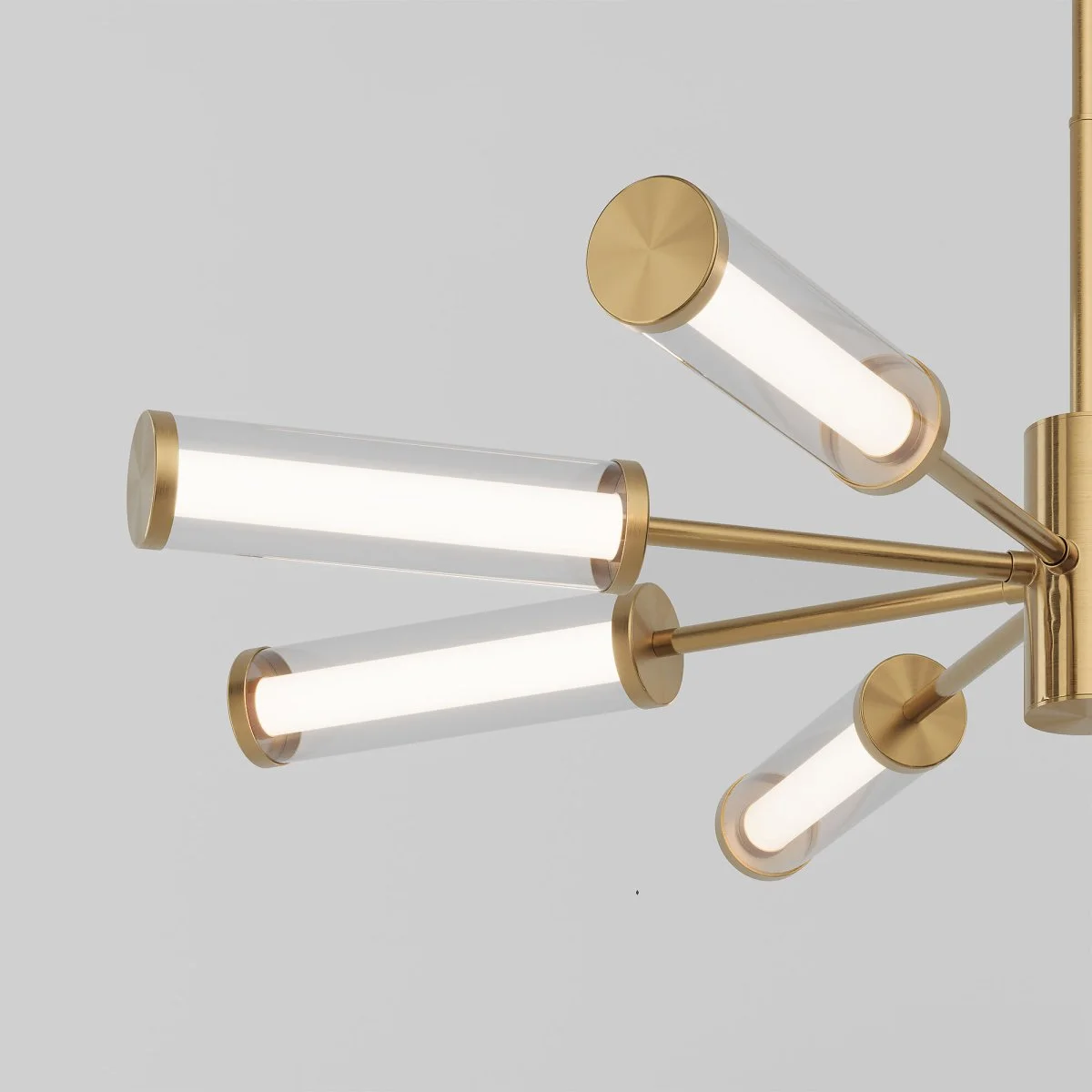 картинка Потолочный светодиодный светильник 50386 LED латунь