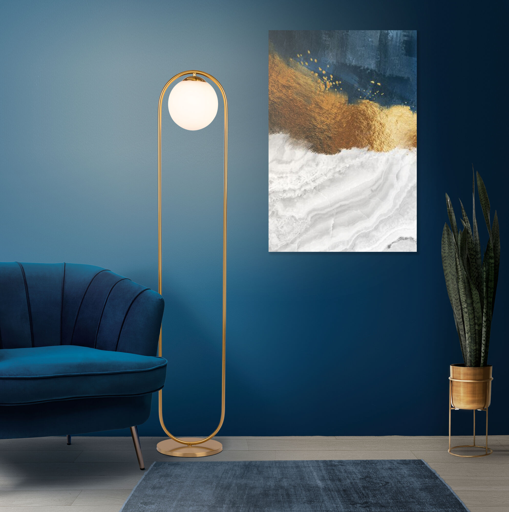 картинка Напольный светильник 01139/1/ золото