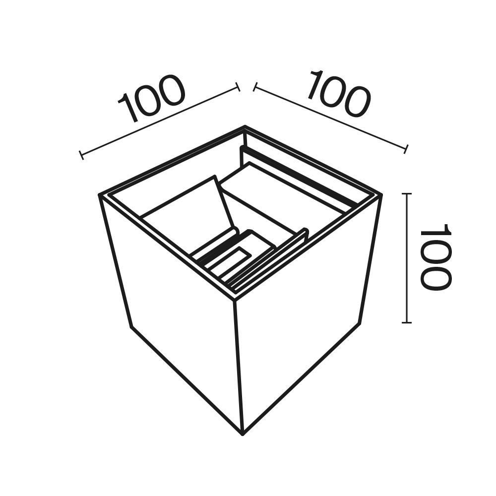 картинка Архитектурная подсветка Outdoor O572WL-L6B