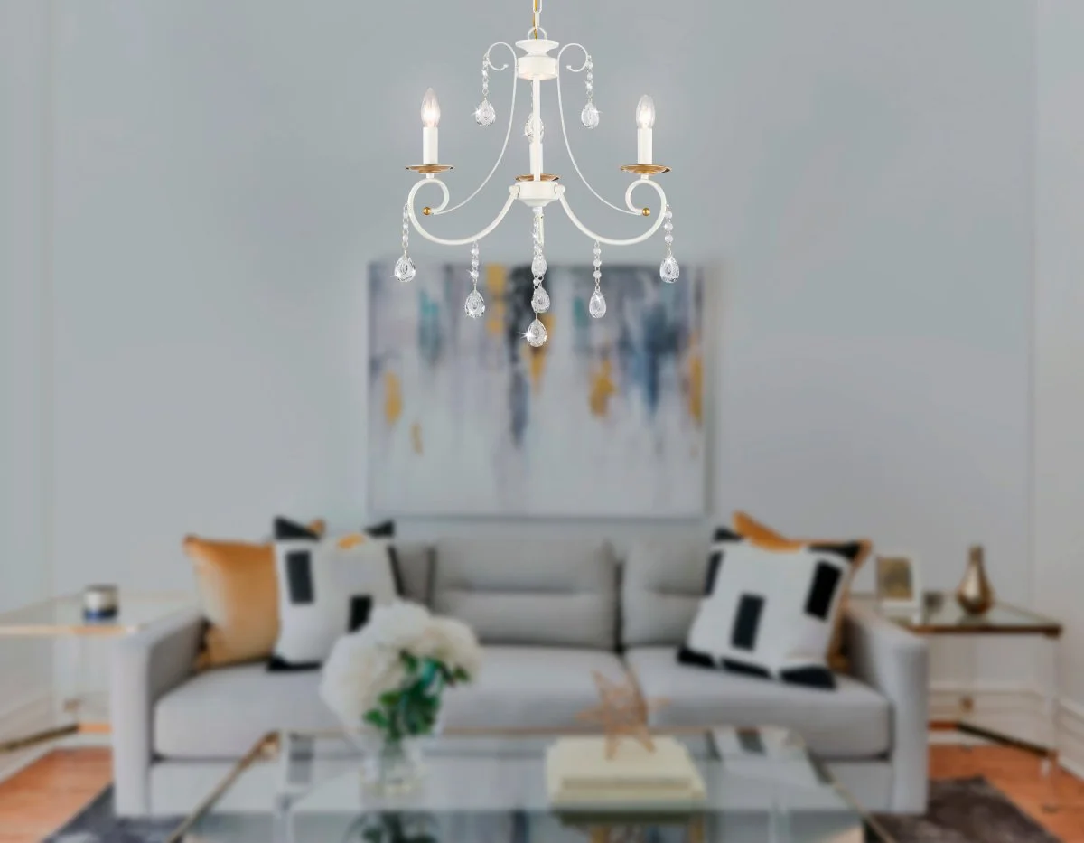 картинка Подвесная люстра с хрусталем TR4915