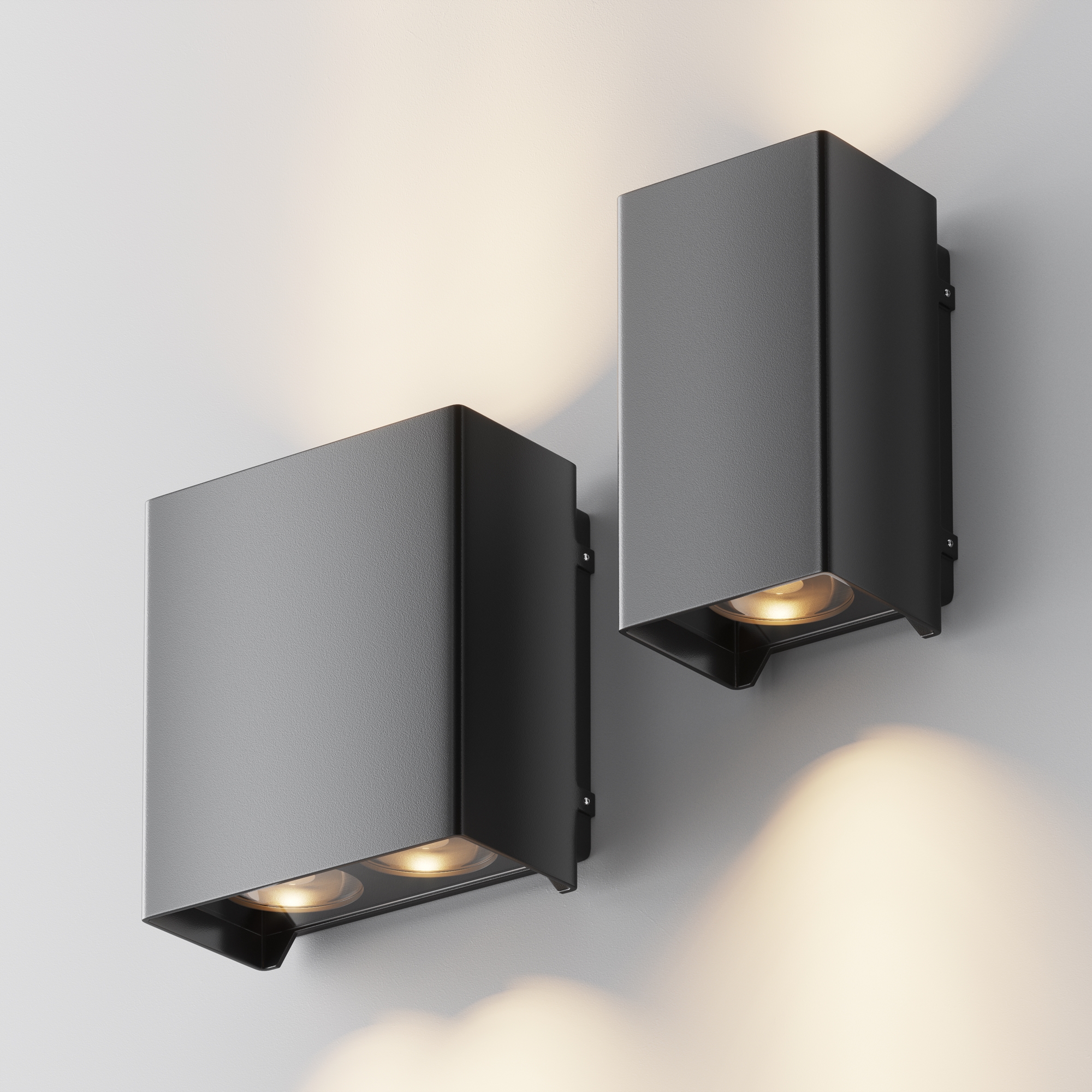 картинка Настенный светильник (бра) Outdoor O570WL-L20B3K