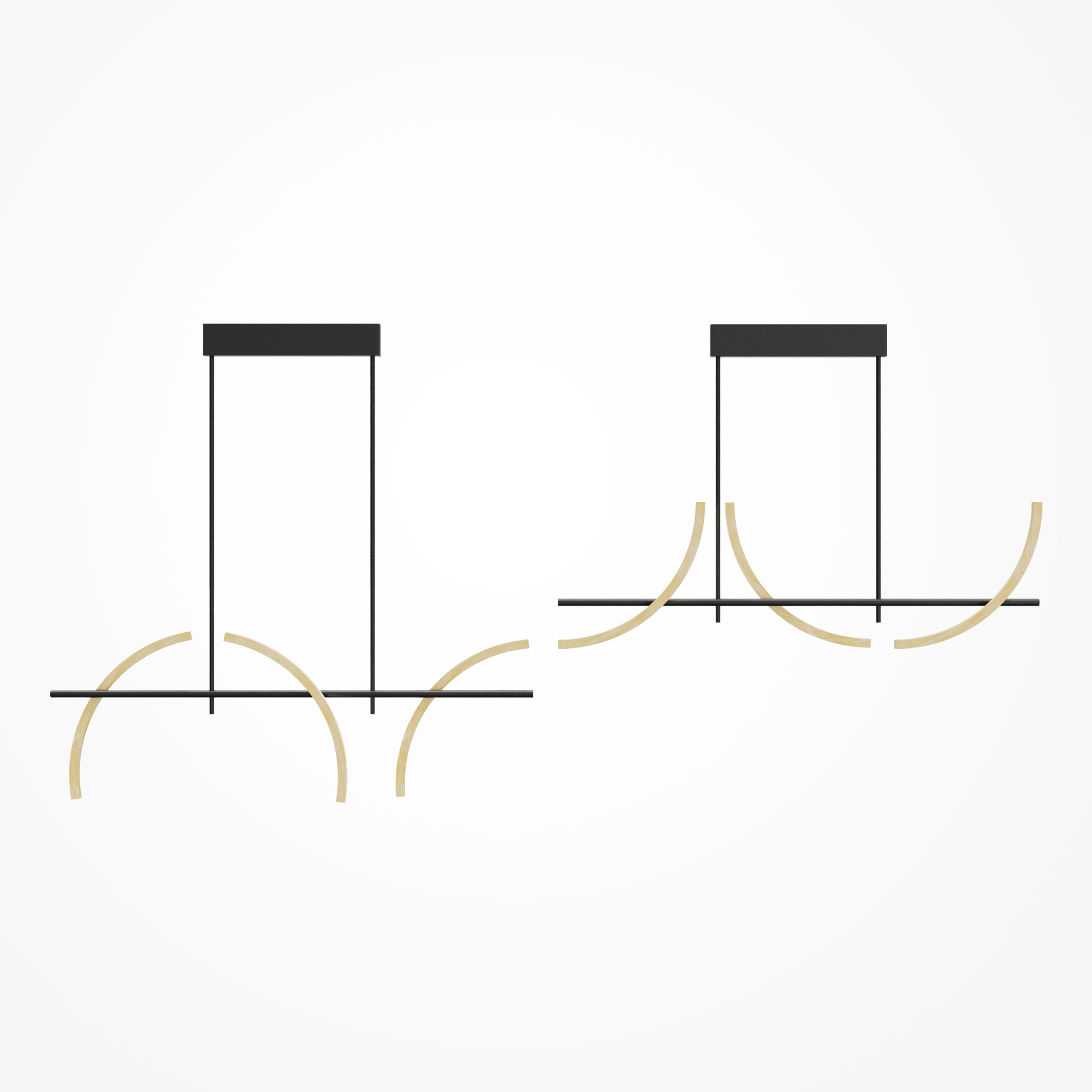 картинка Подвесной светильник Maytoni MOD428PL-L20BK