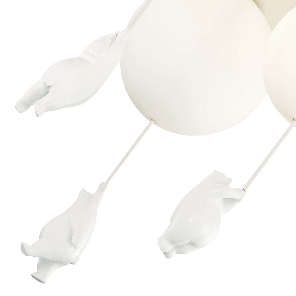 картинка SLE115402-03 Светильник потолочный Белый/Белый E27/G9 3*160W