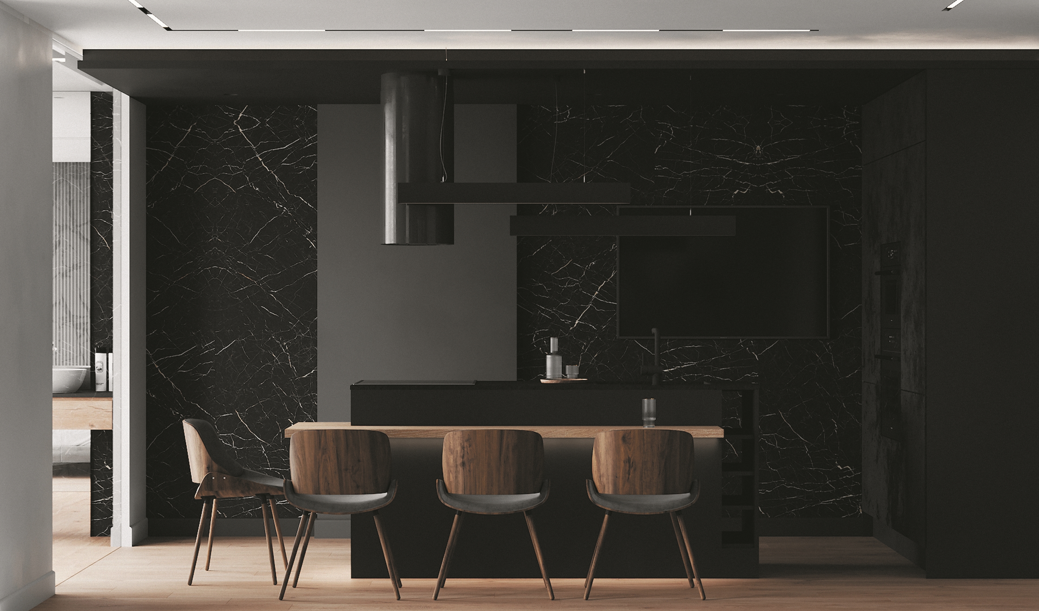 картинка Подвесной светильник Technical P051PL-L40B4K