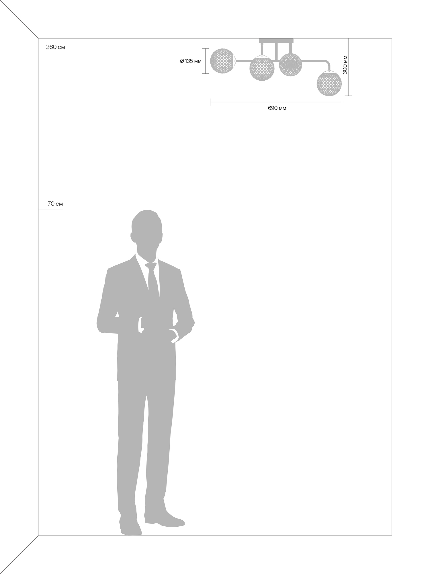 картинка Люстра Freya FR8016PL-06BBS