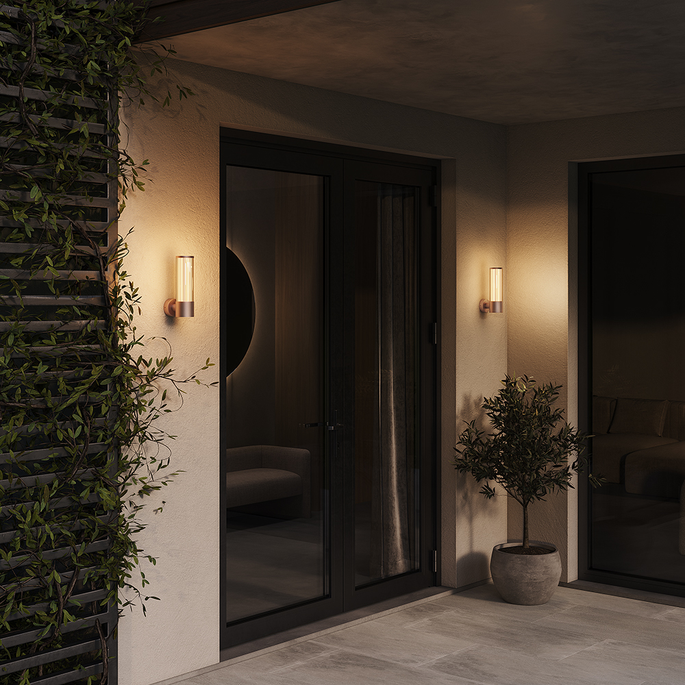 картинка Настенный светильник (бра) Outdoor O593WL-L8BR3K