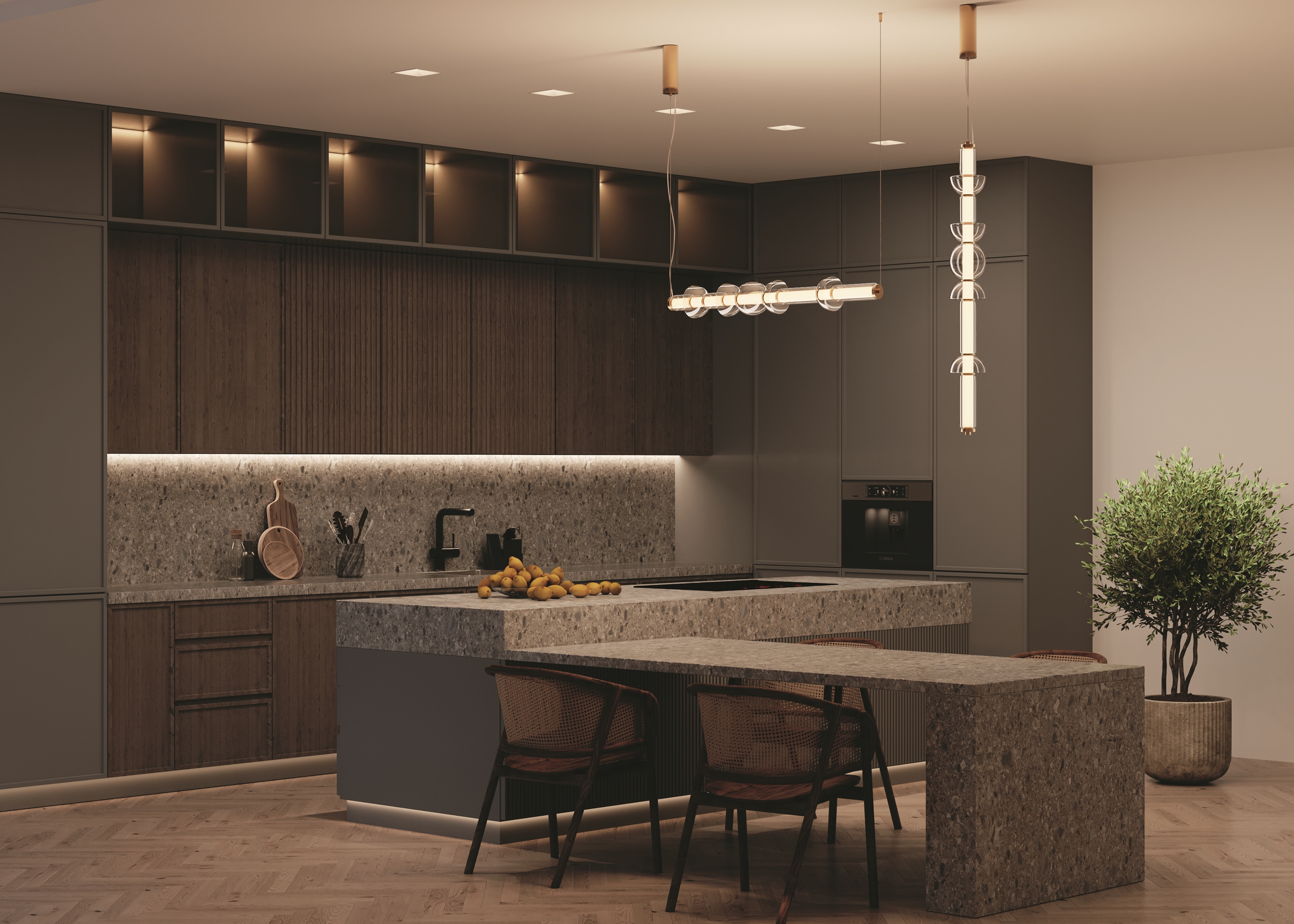 картинка Подвесной светильник Maytoni MOD210PL-L39BS3K