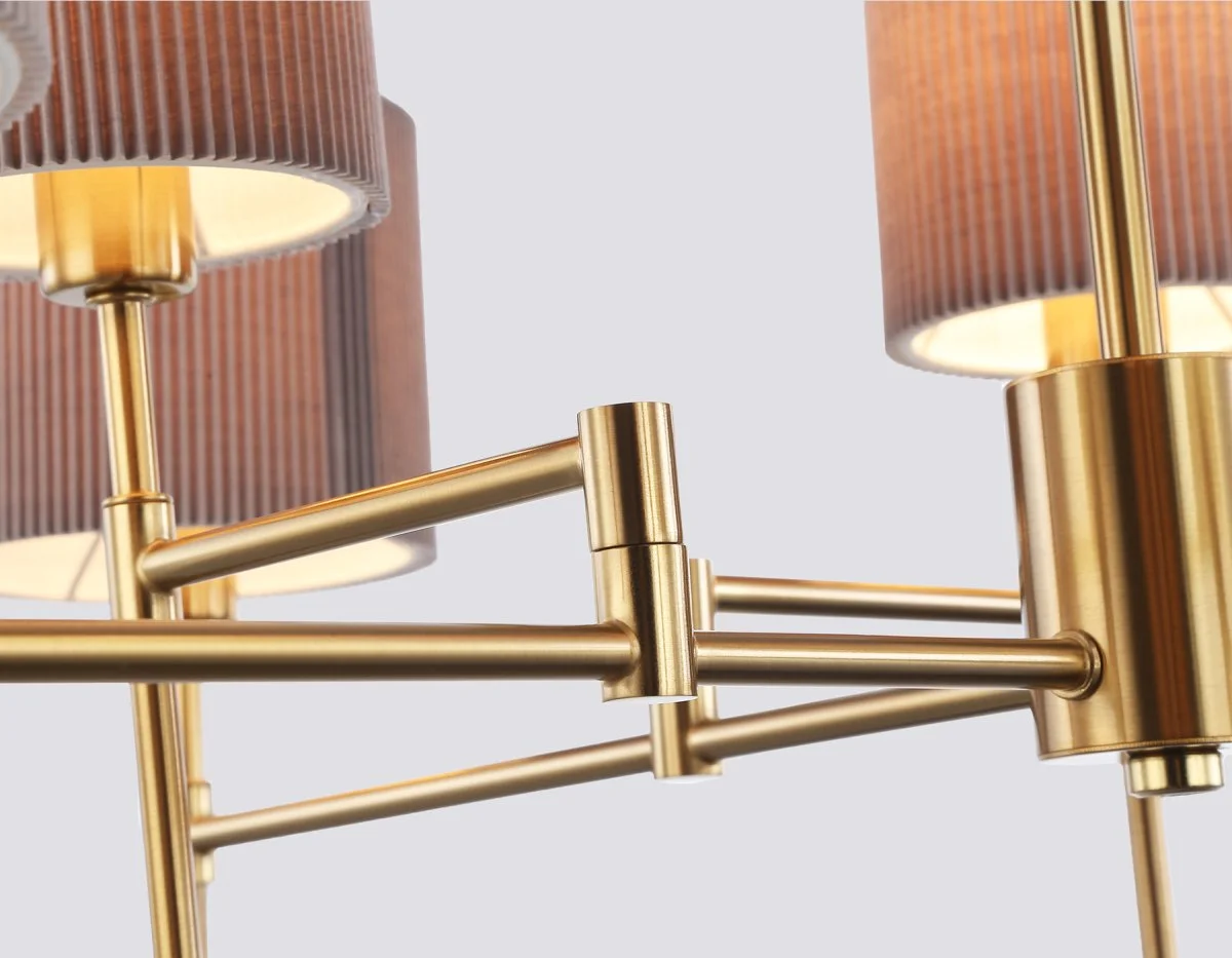 картинка Люстра на штанге с абажурами LH72383