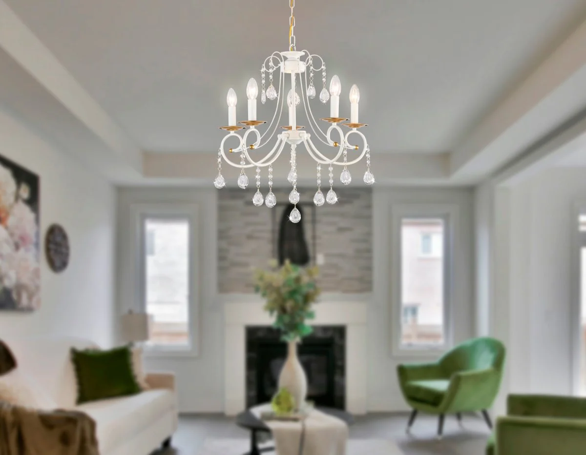 картинка Подвесная люстра с хрусталем TR4916