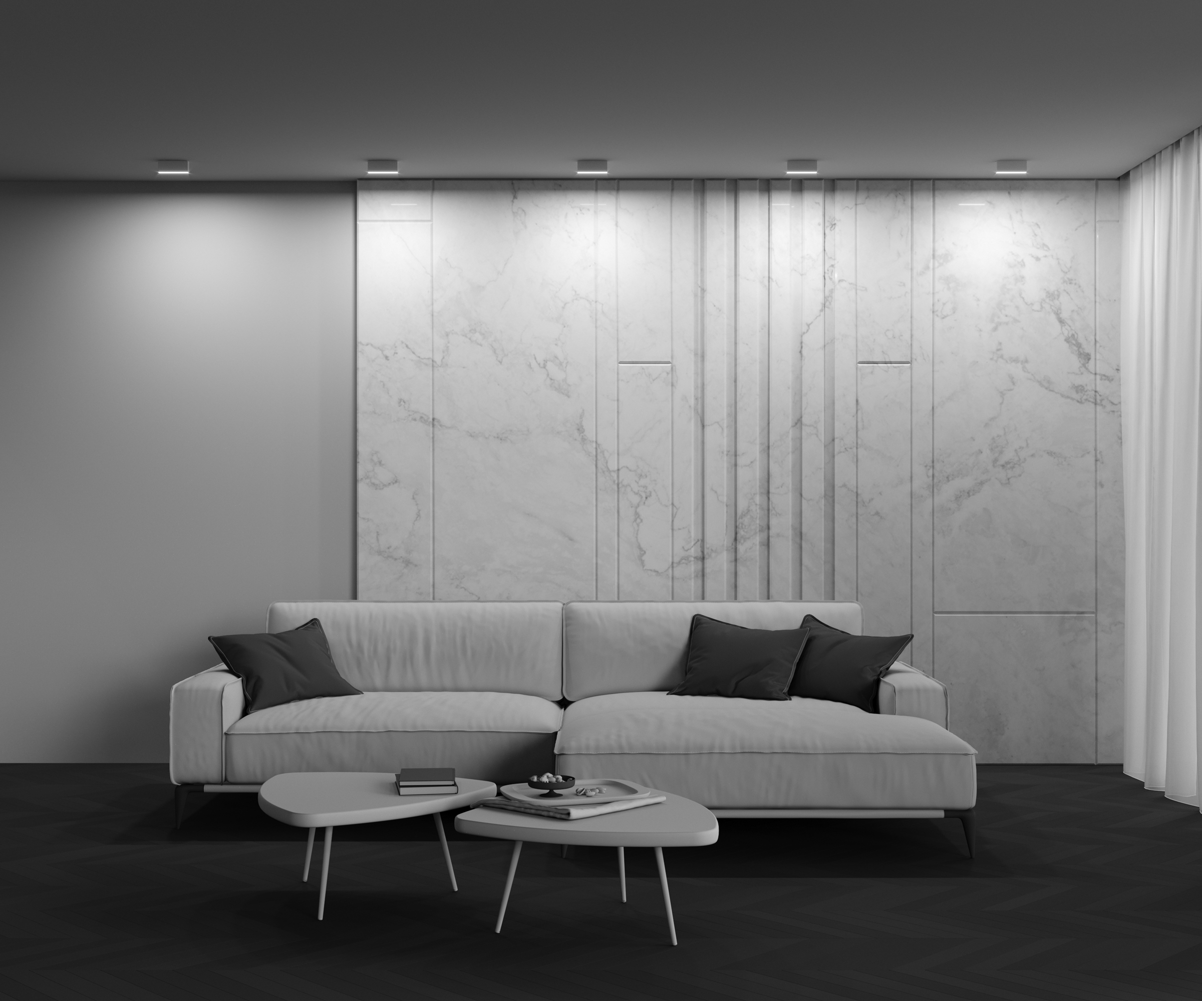 картинка Потолочный светильник Technical C068CL-12W3-6K-W