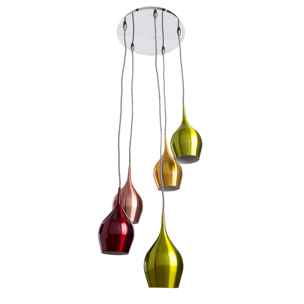 картинка Подвесной светильник Arte Lamp VIBRANT A6412SP-5CC