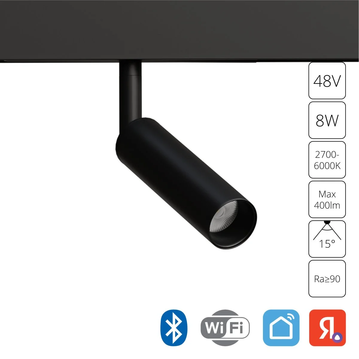 картинка Магнитный трековый светильник Arte Lamp LINEA SMART A4690PL-1BK