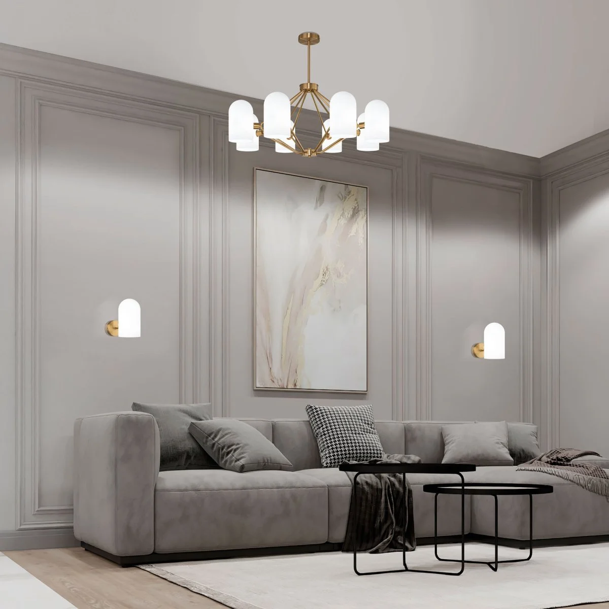 картинка Потолочный светильник 60157/8 латунь