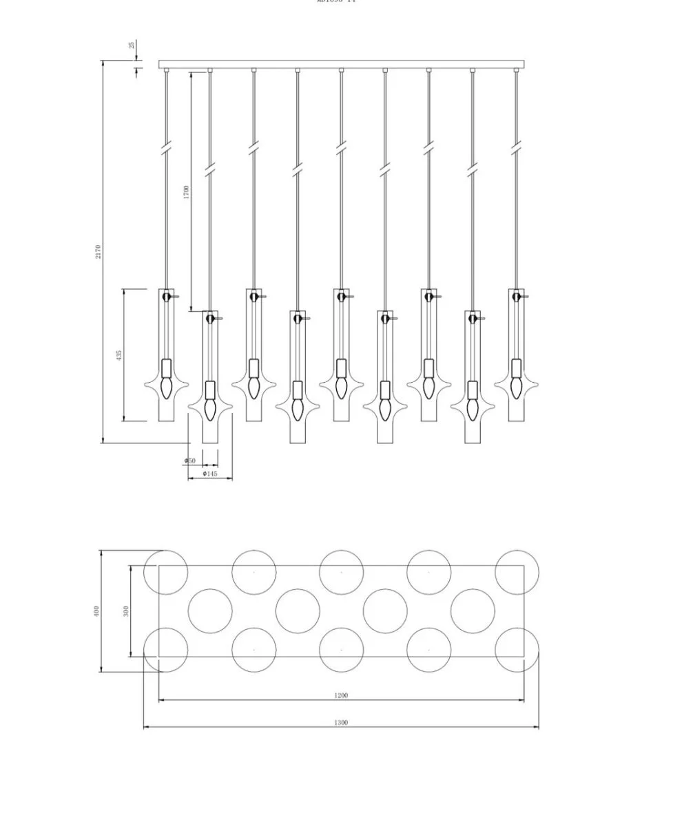 картинка Светильник подвесной Stilfort 2151/12/14P серия Glaso