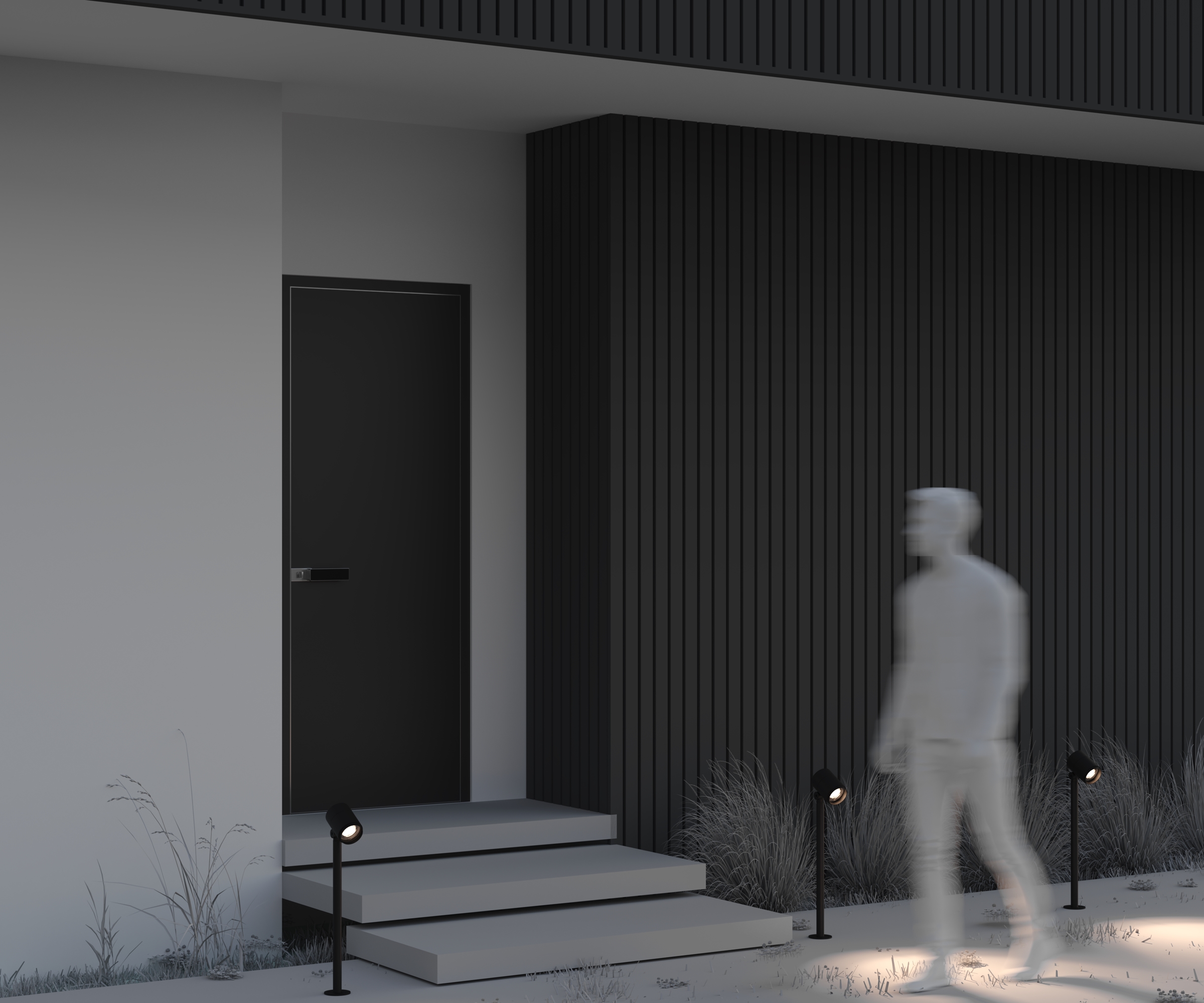 картинка Ландшафтный светильник Outdoor O497FL-L12B3K1