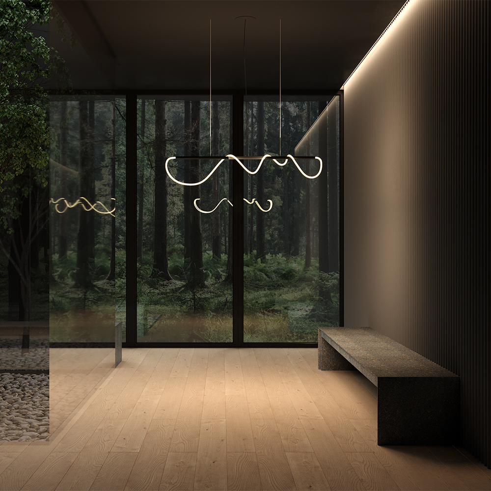 картинка Подвесной светильник Maytoni MOD146PL-L30B3K