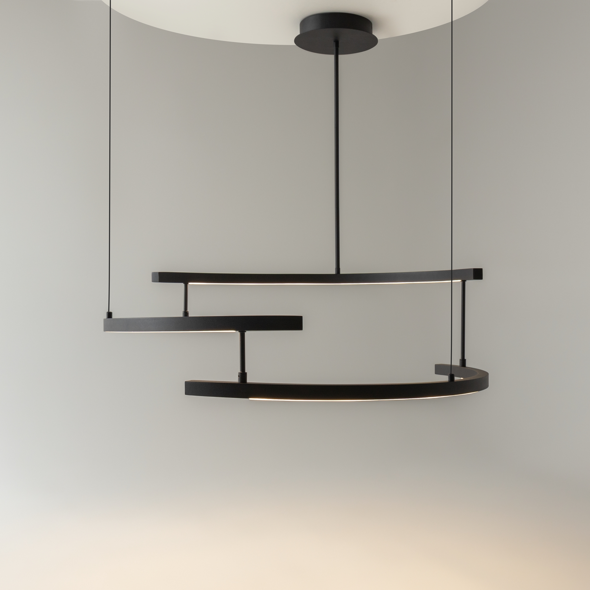 картинка Подвесной светильник Maytoni MOD016PL-L52BK