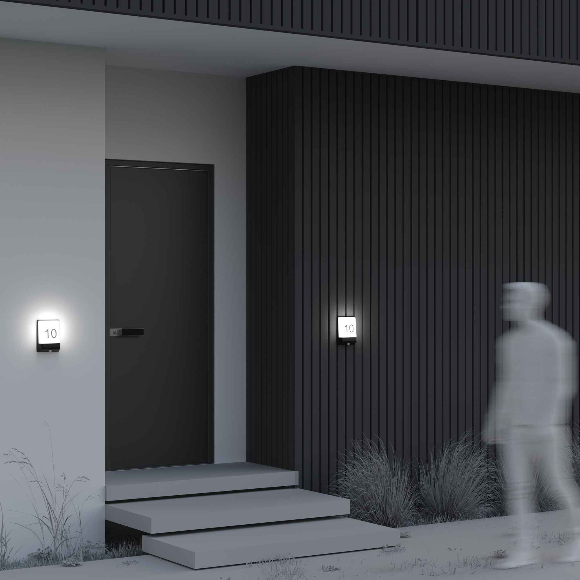 картинка Настенный светильник (бра) Outdoor O448WL-L9GF3KSR