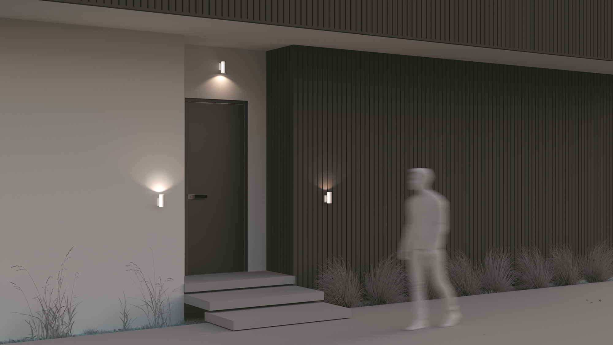 картинка Настенный светильник (бра) Outdoor O574WL-01W