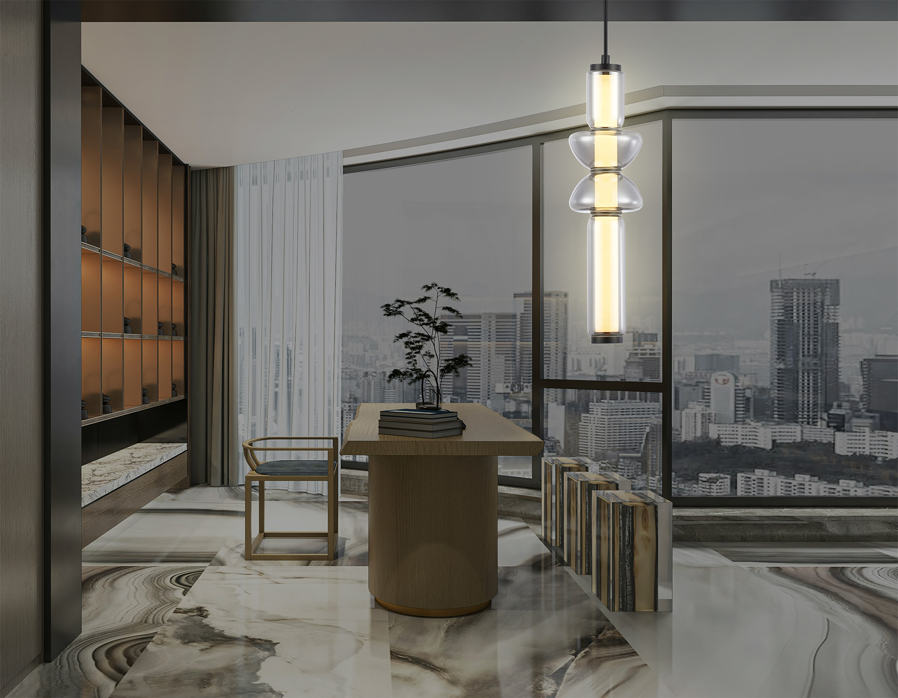 картинка Подвесной светодиодный светильник