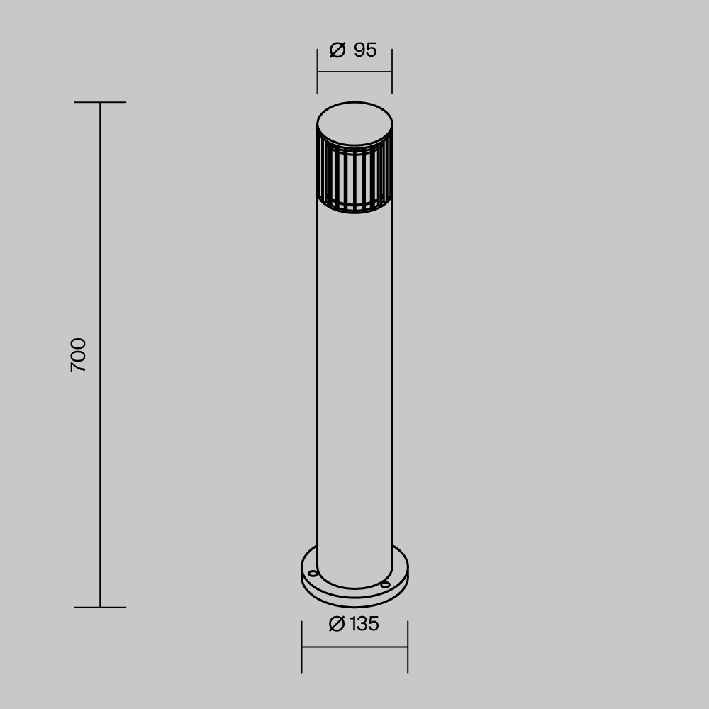 картинка Ландшафтный светильник Outdoor O492FL-01GF