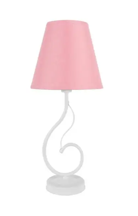 картинка 40129 Светло-розовый (1)  Светильник настольный