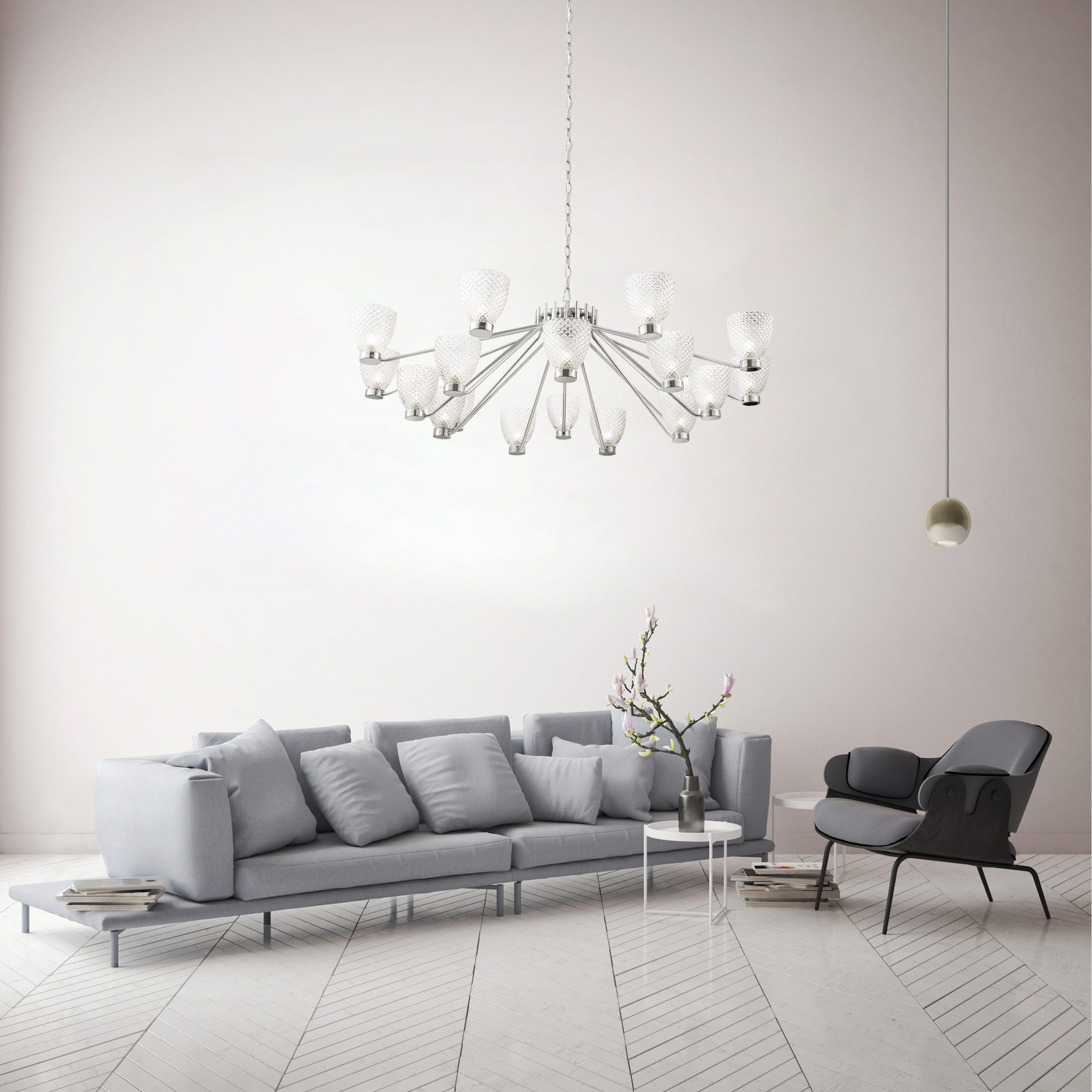 картинка Люстра Maytoni MOD068PL-18CH