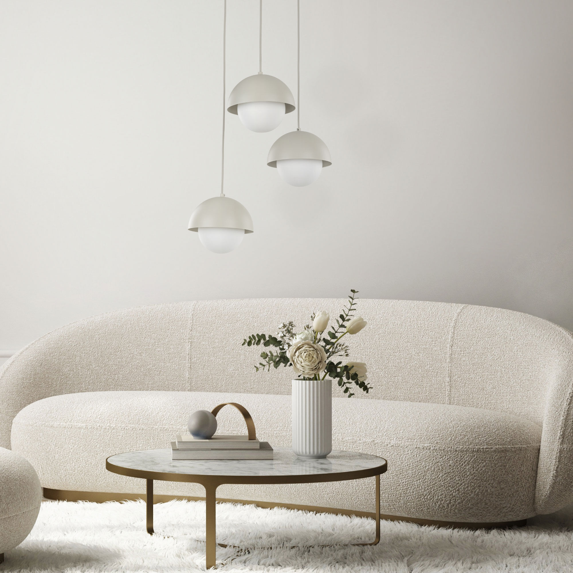 картинка Подвесной светильник со стеклянными плафонами 10206 Bono